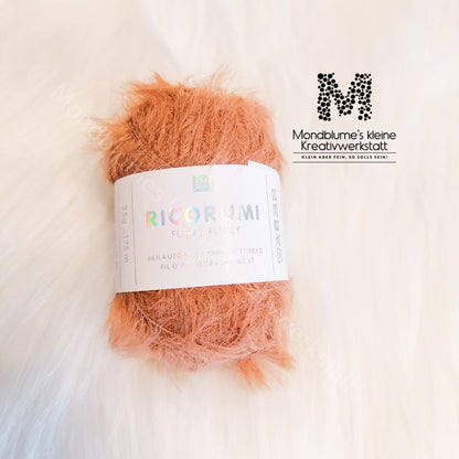 Ricorumi Furry Furry 25g in 10 Farben | Fellgarn geprüft nach DIN EN 71-3