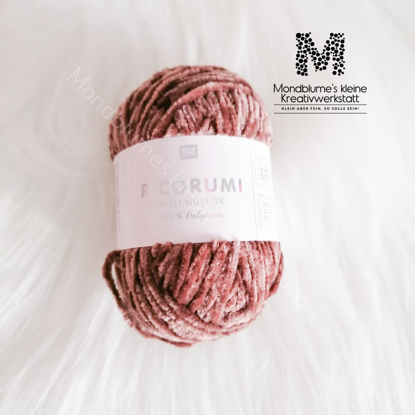 Ricorumi Nilli Nilli 25g in 30 Farben | Feines Chenillegarn geprüft nach DIN EN 71-3