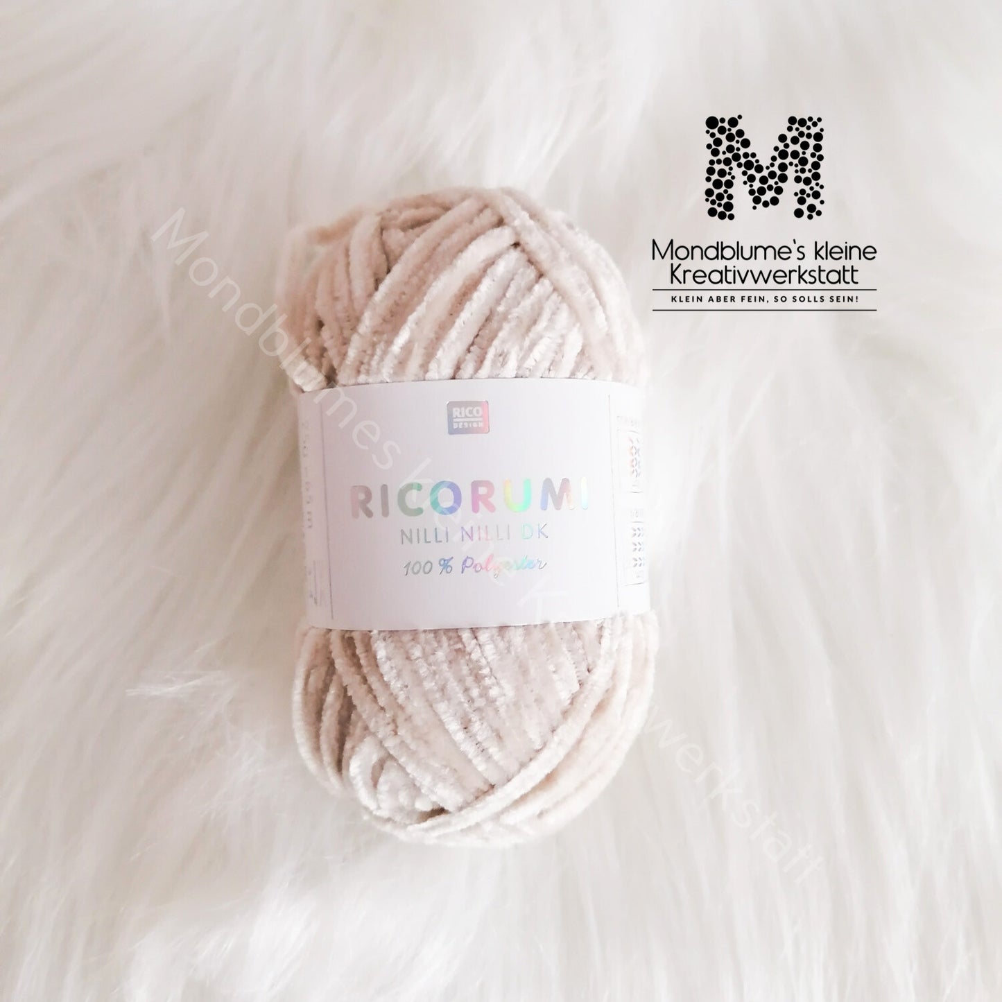 Ricorumi Nilli Nilli 25g in 30 Farben | Feines Chenillegarn geprüft nach DIN EN 71-3