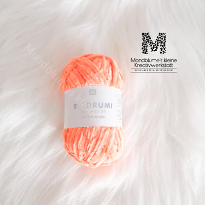 Ricorumi Nilli Nilli 25g in 30 Farben | Feines Chenillegarn geprüft nach DIN EN 71-3