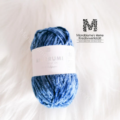 Ricorumi Nilli Nilli 25g in 30 Farben | Feines Chenillegarn geprüft nach DIN EN 71-3