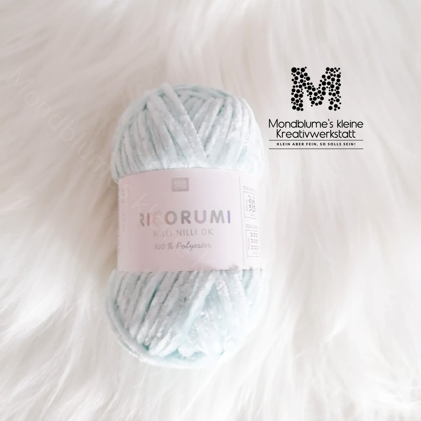 Ricorumi Nilli Nilli 25g in 30 Farben | Feines Chenillegarn geprüft nach DIN EN 71-3