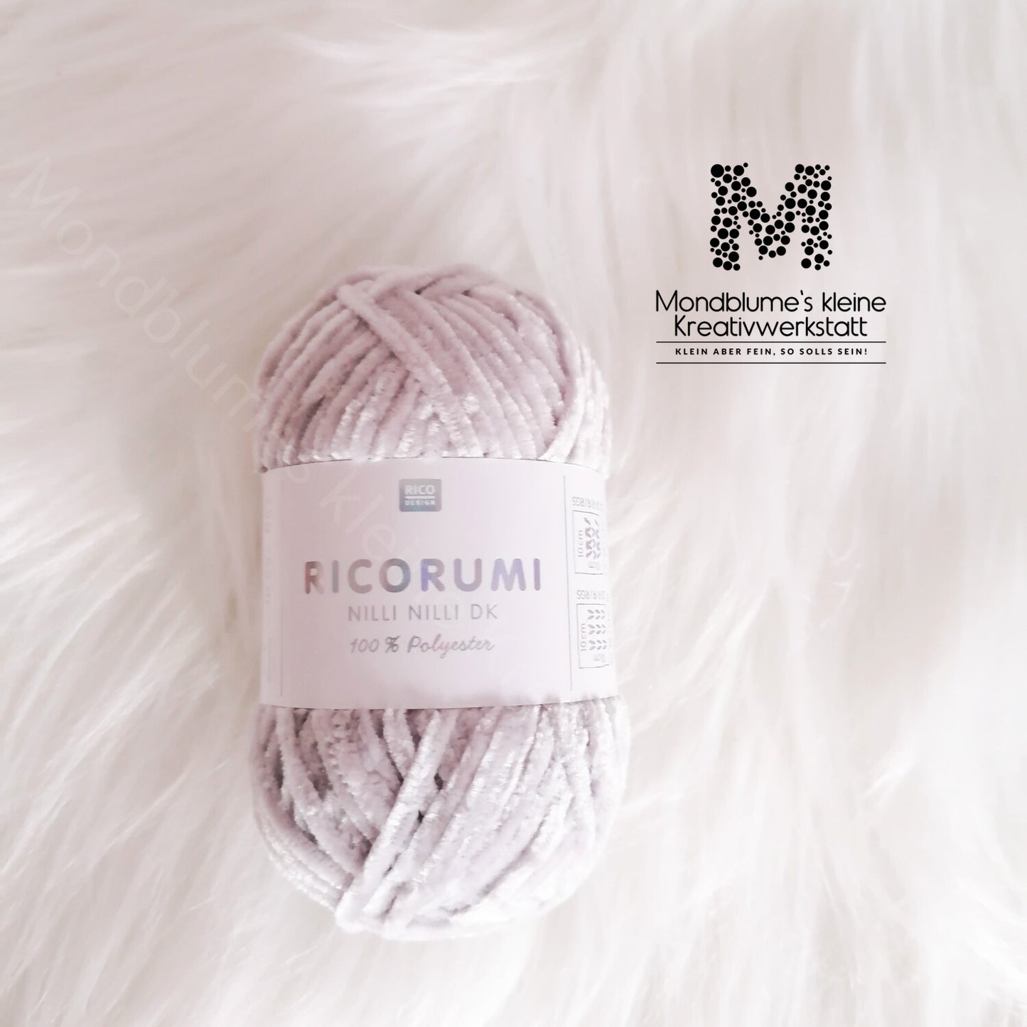 Ricorumi Nilli Nilli 25g in 30 Farben | Feines Chenillegarn geprüft nach DIN EN 71-3