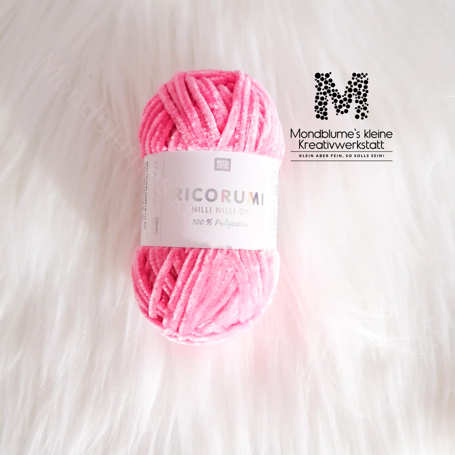 Ricorumi Nilli Nilli 25g in 30 Farben | Feines Chenillegarn geprüft nach DIN EN 71-3