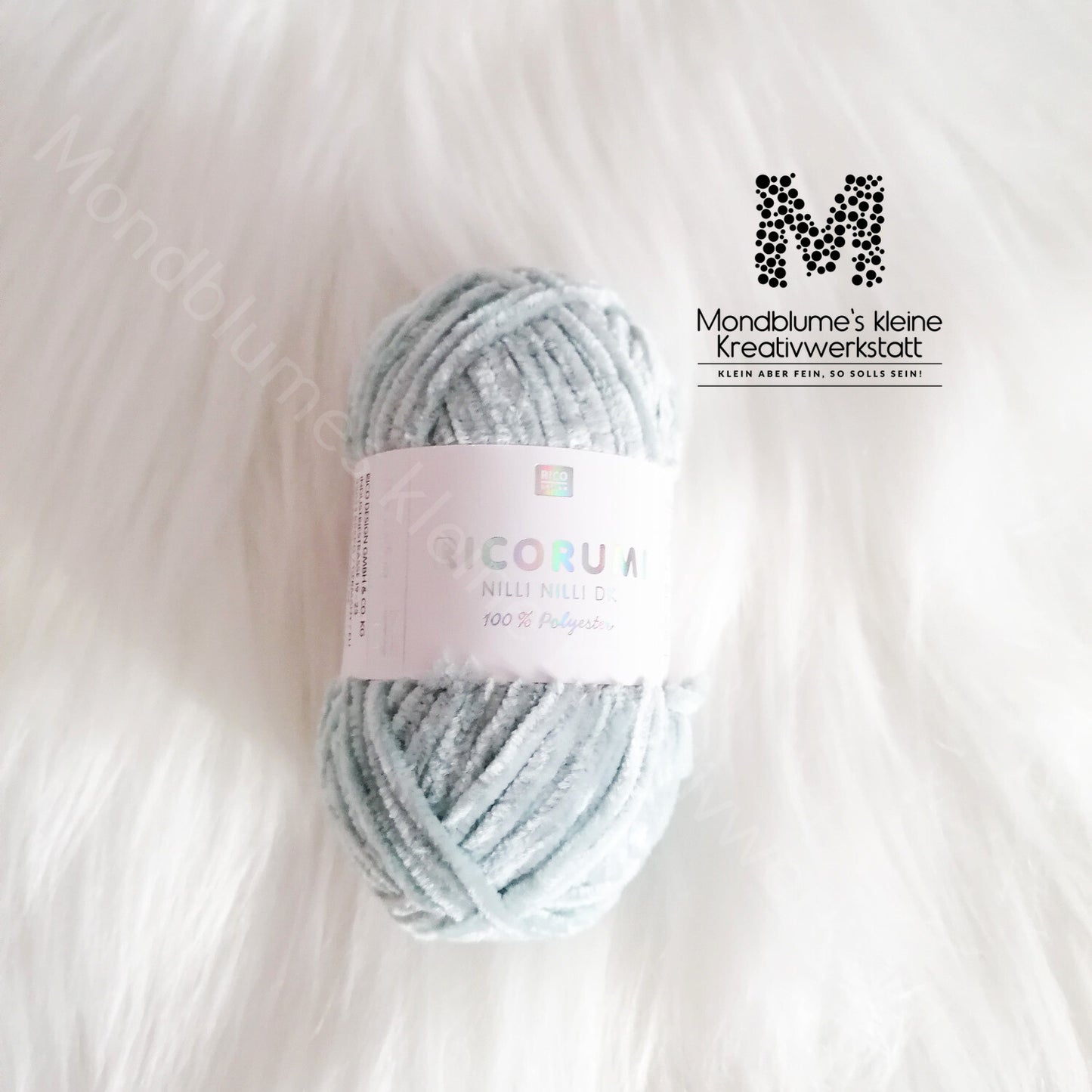 Ricorumi Nilli Nilli 25g in 30 Farben | Feines Chenillegarn geprüft nach DIN EN 71-3