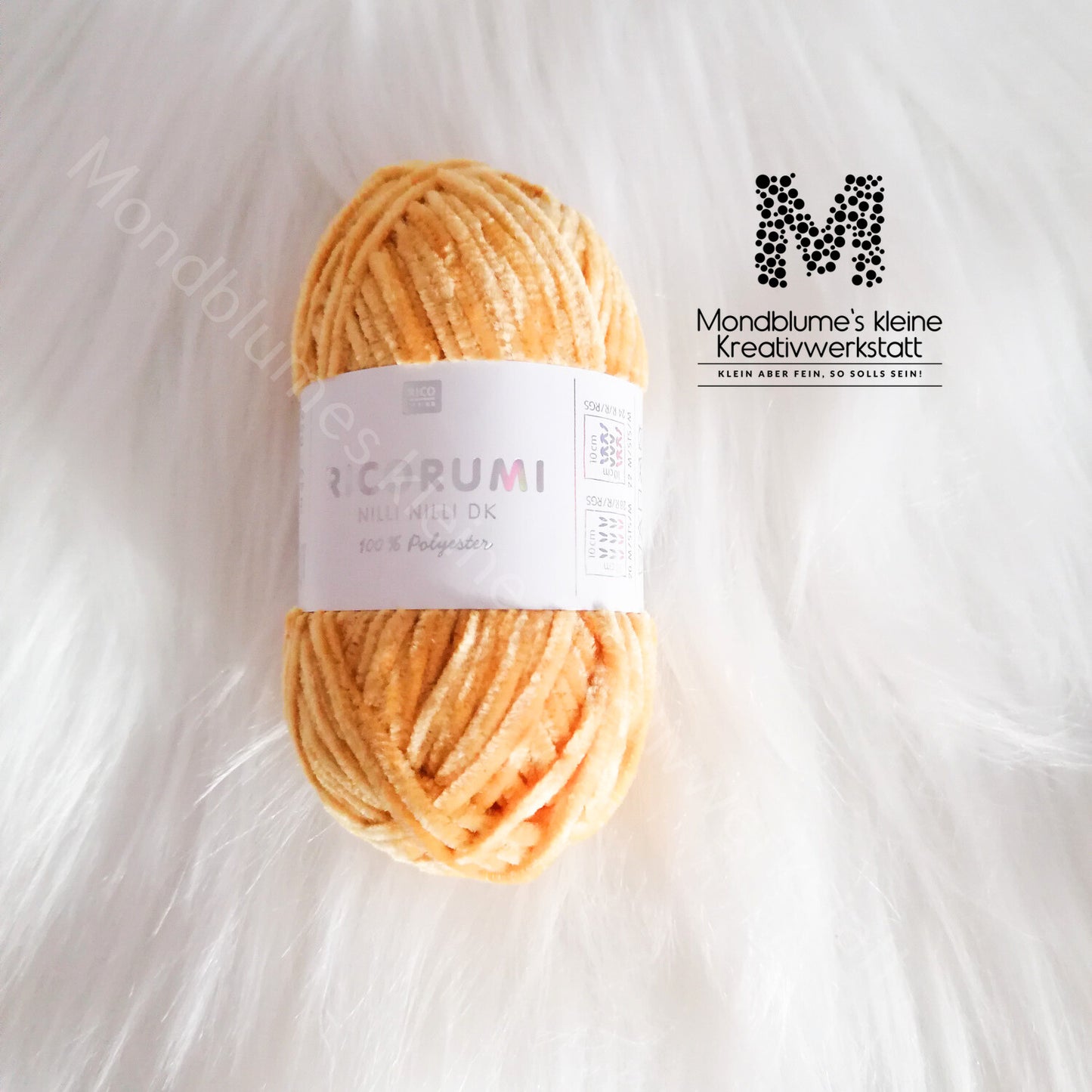 Ricorumi Nilli Nilli 25g in 30 Farben | Feines Chenillegarn geprüft nach DIN EN 71-3