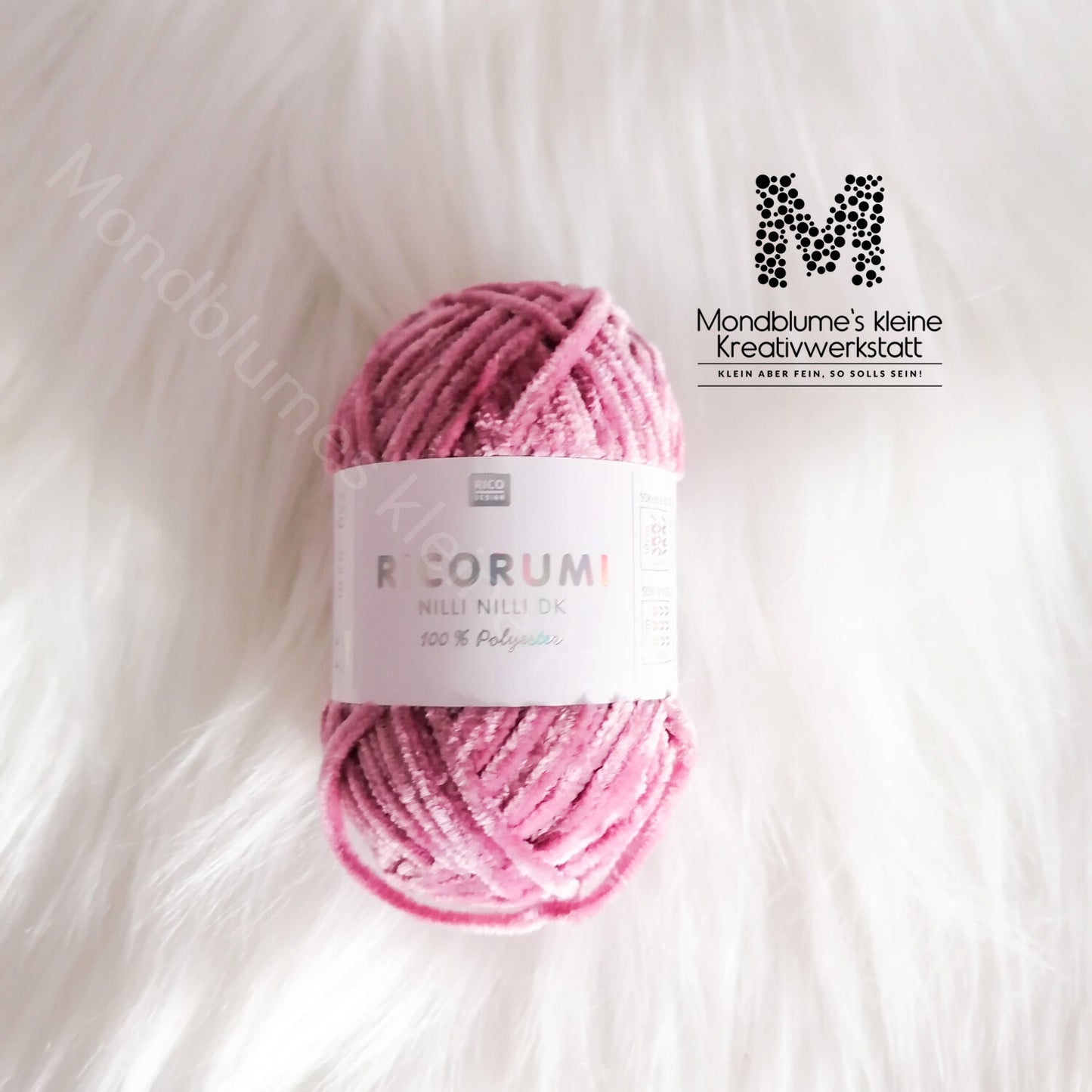 Ricorumi Nilli Nilli 25g in 30 Farben | Feines Chenillegarn geprüft nach DIN EN 71-3