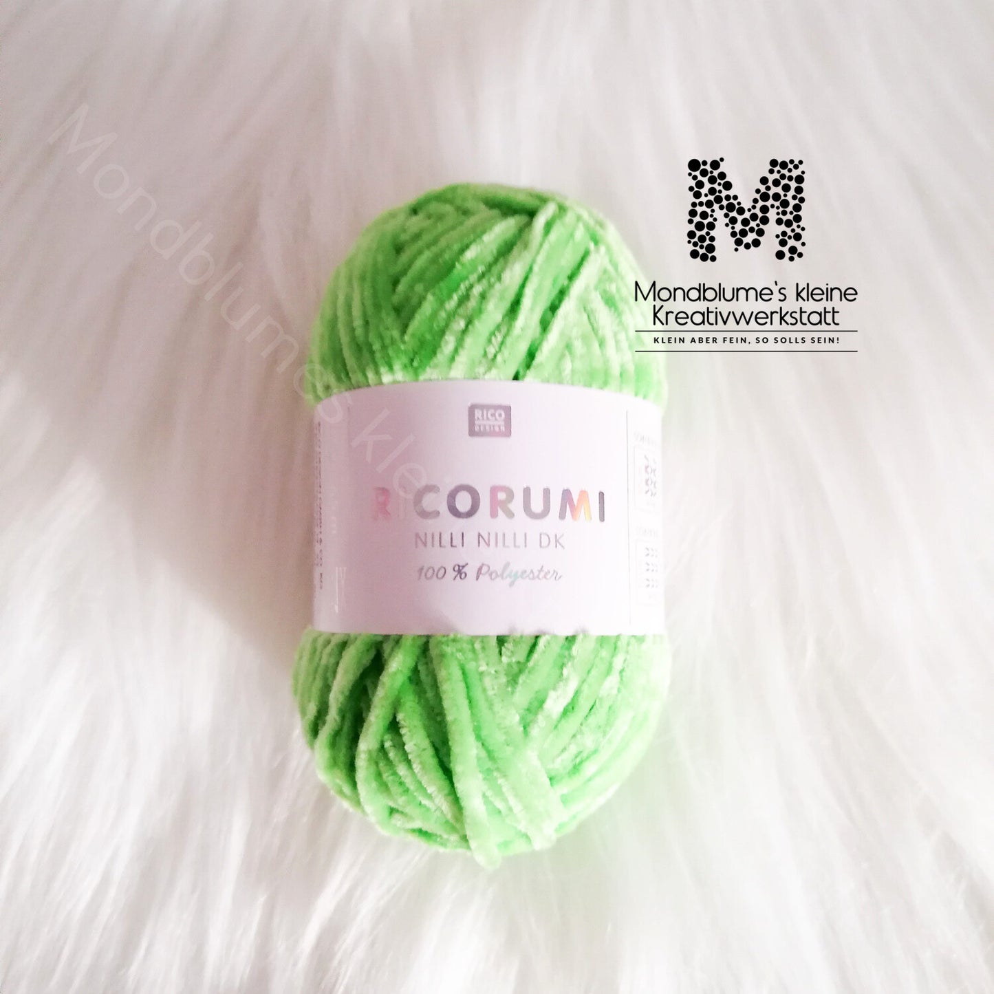 Ricorumi Nilli Nilli 25g in 30 Farben | Feines Chenillegarn geprüft nach DIN EN 71-3