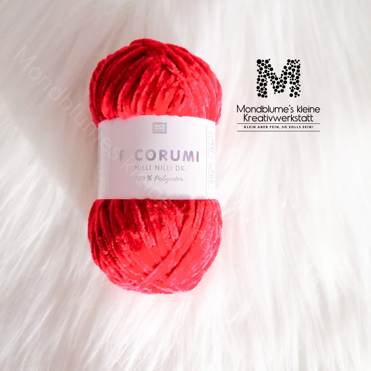 Ricorumi Nilli Nilli 25g in 30 Farben | Feines Chenillegarn geprüft nach DIN EN 71-3
