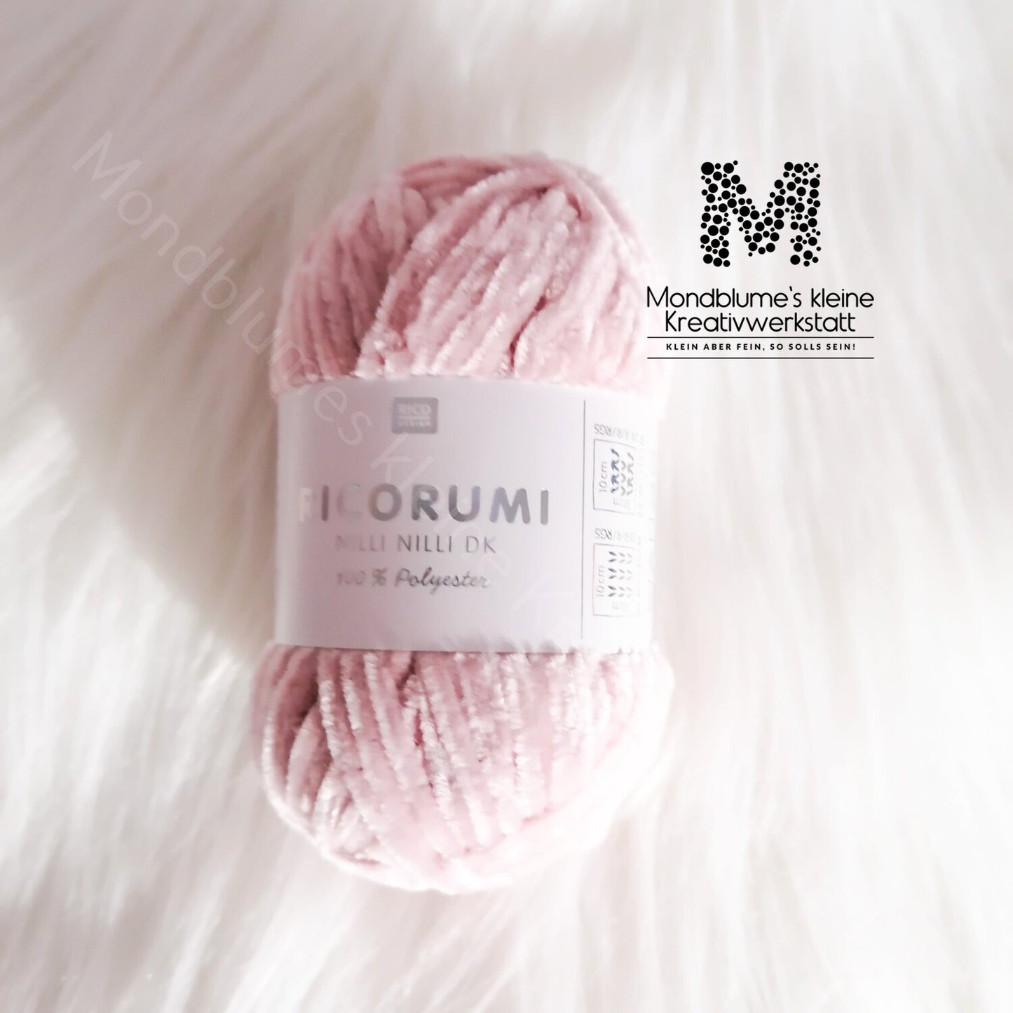 Ricorumi Nilli Nilli 25g in 30 Farben | Feines Chenillegarn geprüft nach DIN EN 71-3