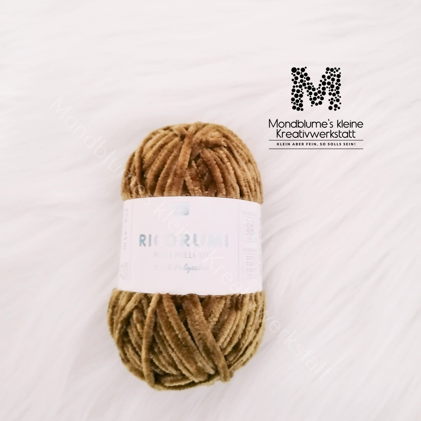 Ricorumi Nilli Nilli 25g in 30 Farben | Feines Chenillegarn geprüft nach DIN EN 71-3