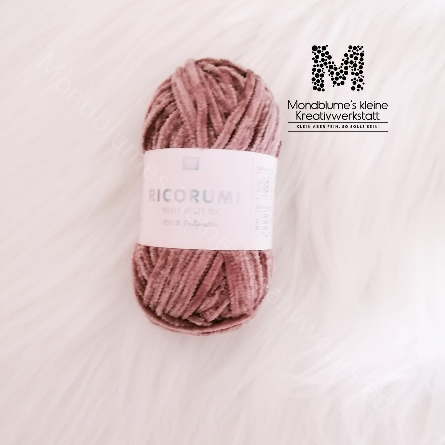 Ricorumi Nilli Nilli 25g in 30 Farben | Feines Chenillegarn geprüft nach DIN EN 71-3