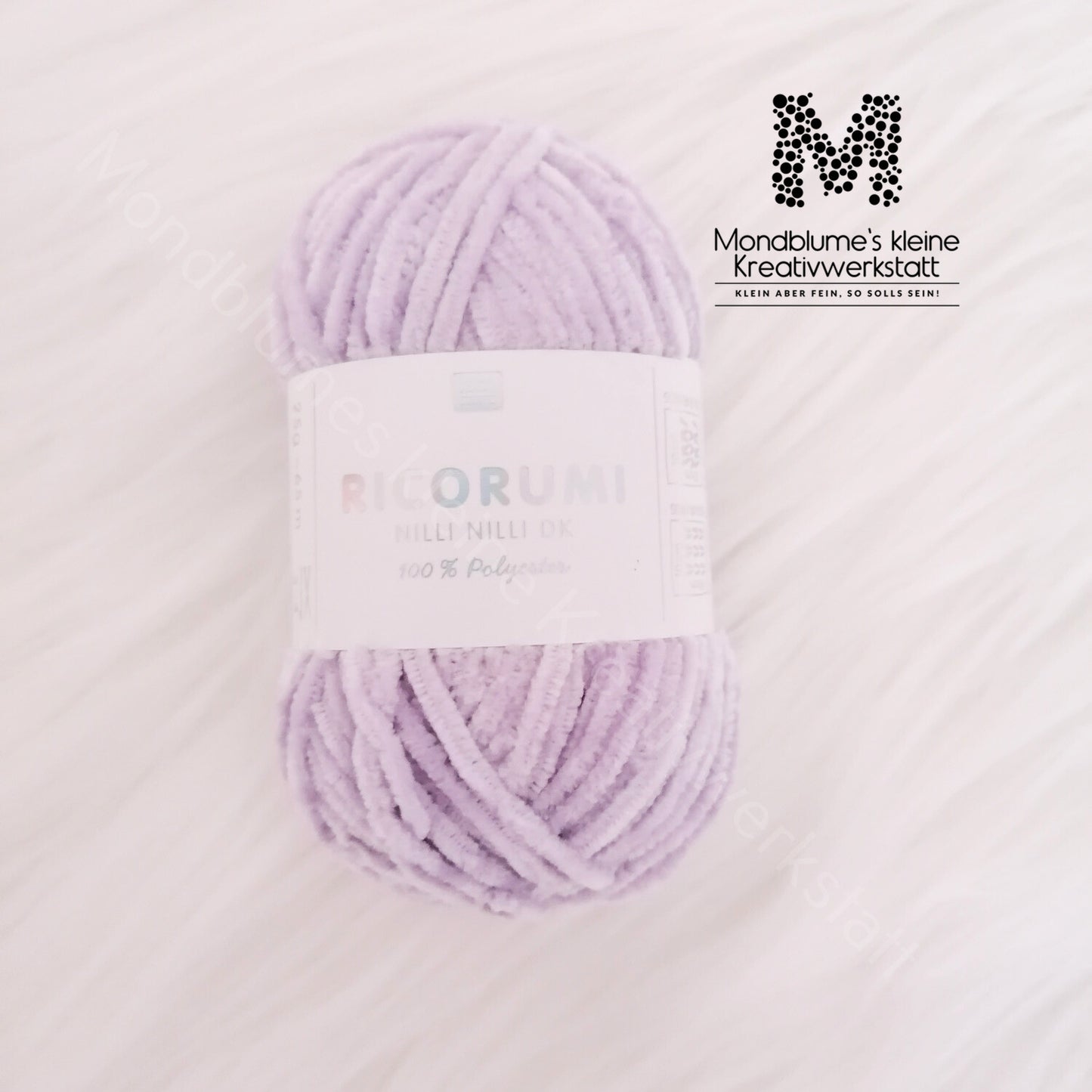 Ricorumi Nilli Nilli 25g in 30 Farben | Feines Chenillegarn geprüft nach DIN EN 71-3