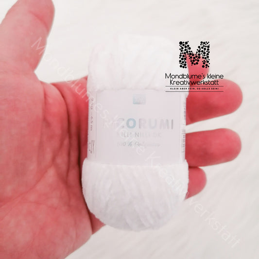 Ricorumi Nilli Nilli 25g in 30 Farben | Feines Chenillegarn geprüft nach DIN EN 71-3