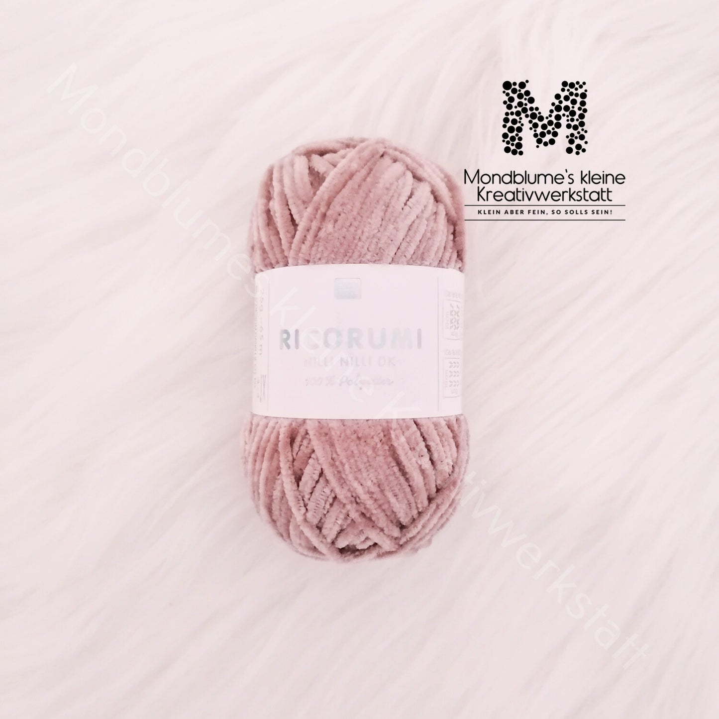 Ricorumi Nilli Nilli 25g in 30 Farben | Feines Chenillegarn geprüft nach DIN EN 71-3