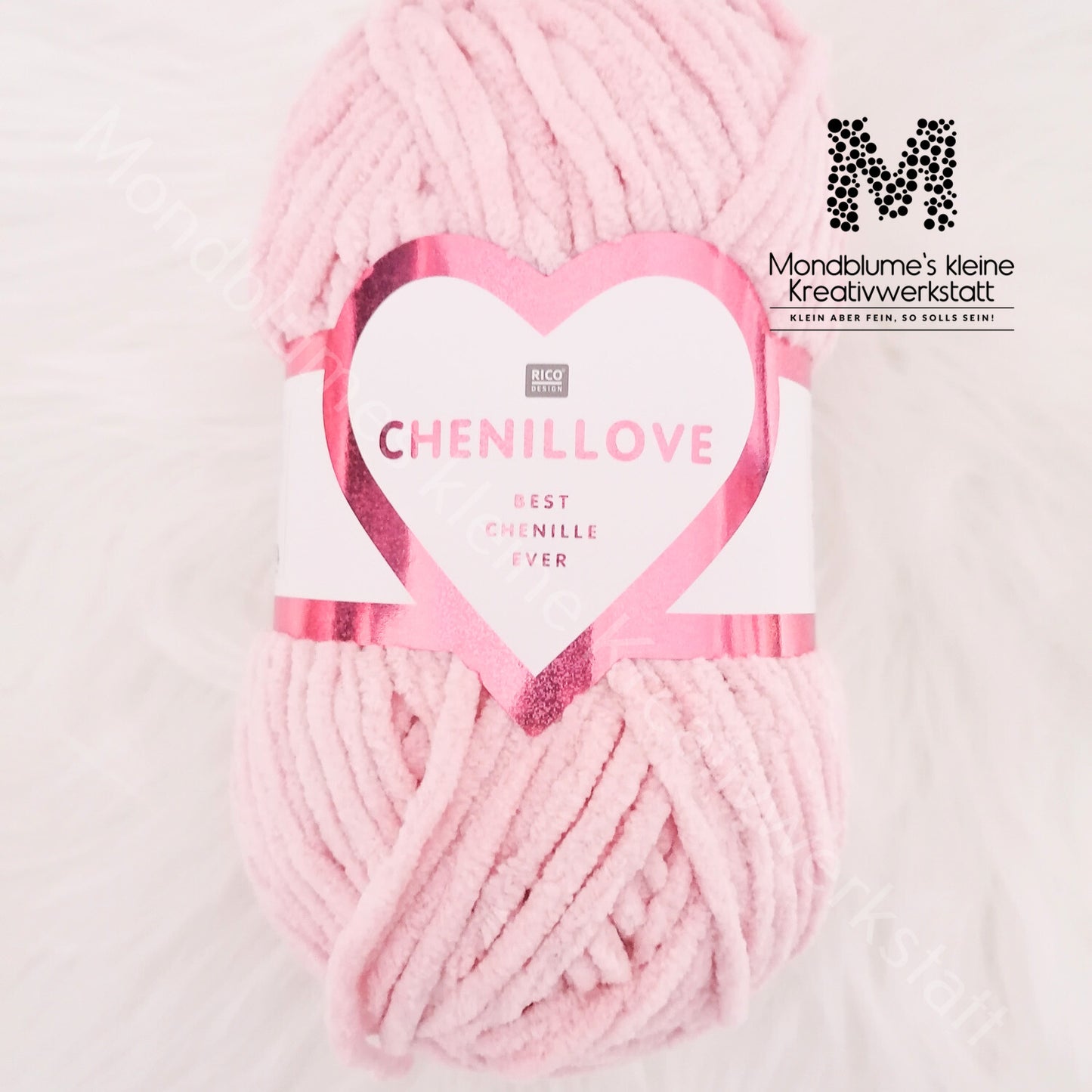 Rico Creative Chenillove 100g in 28 Farben | Geprüfte Chenille-Wolle nach DIN EN 71-3