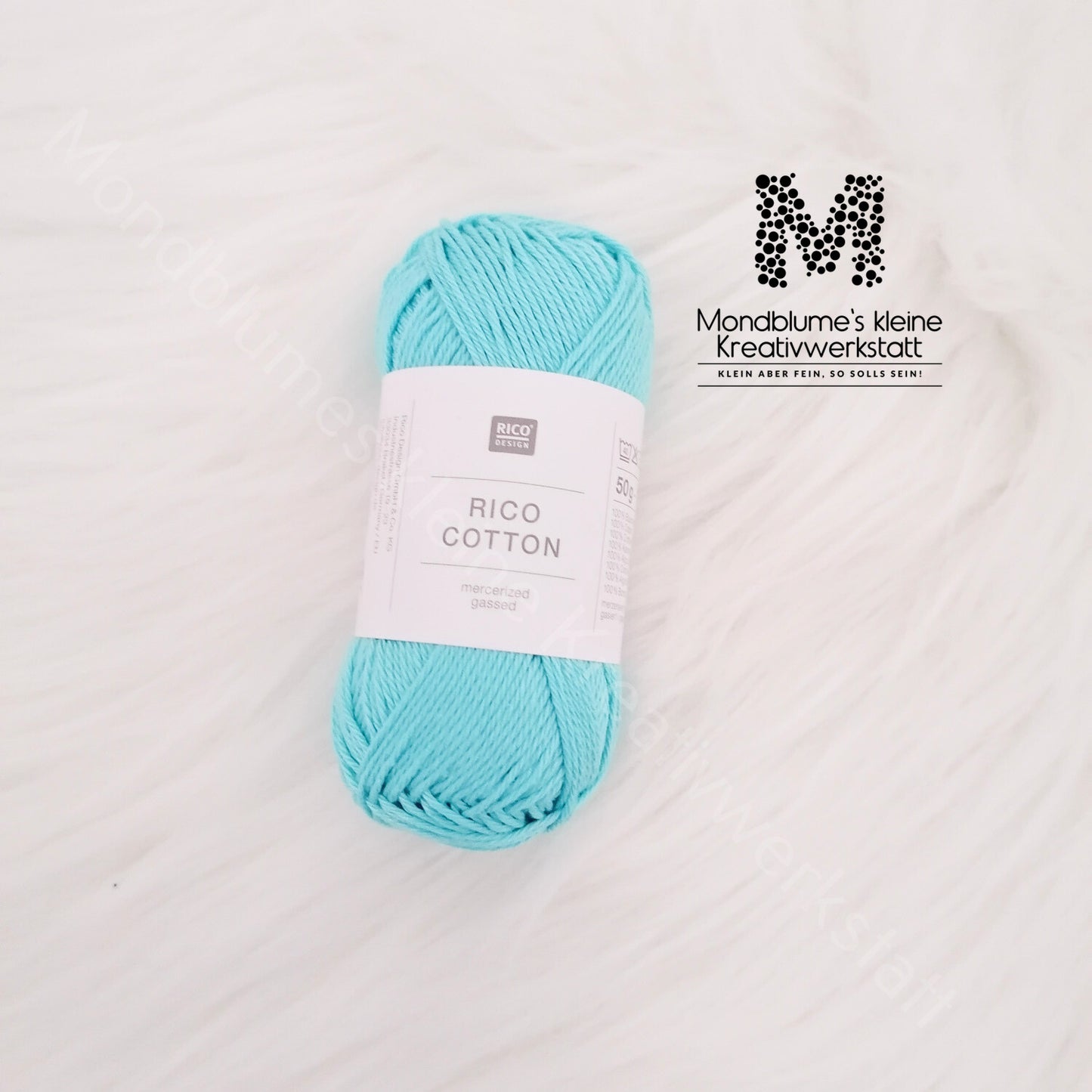 Rico Cotton 50g in 24 Farben | Baumwollgarn geprüft nach DIN EN 71-3