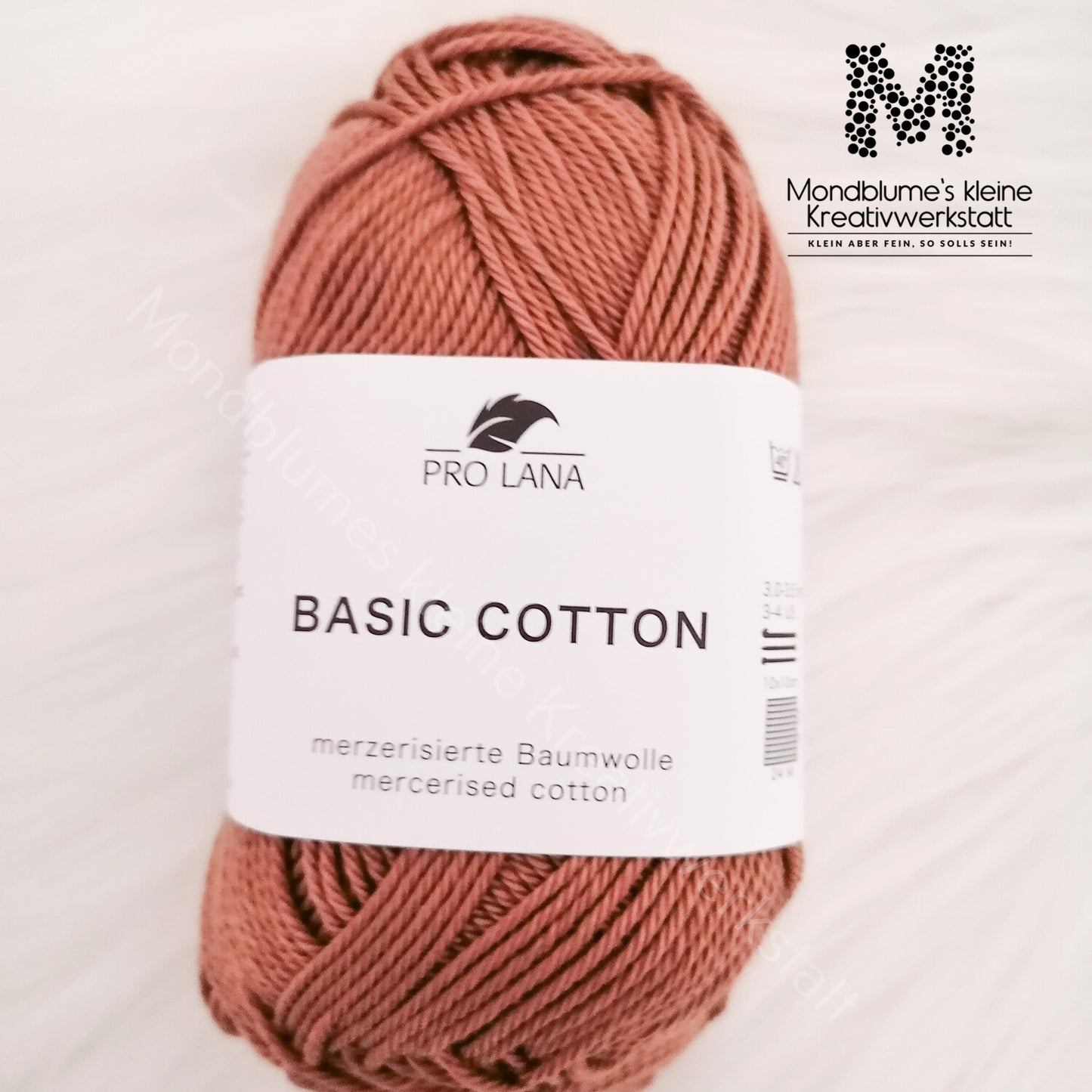 Pro Lana Basic Cotton 50g in 18 Farben | Baumwollgarn geprüft nach DIN EN 71-3