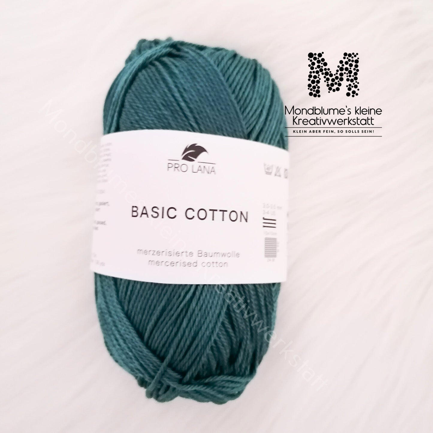 Pro Lana Basic Cotton 50g in 18 Farben | Baumwollgarn geprüft nach DIN EN 71-3