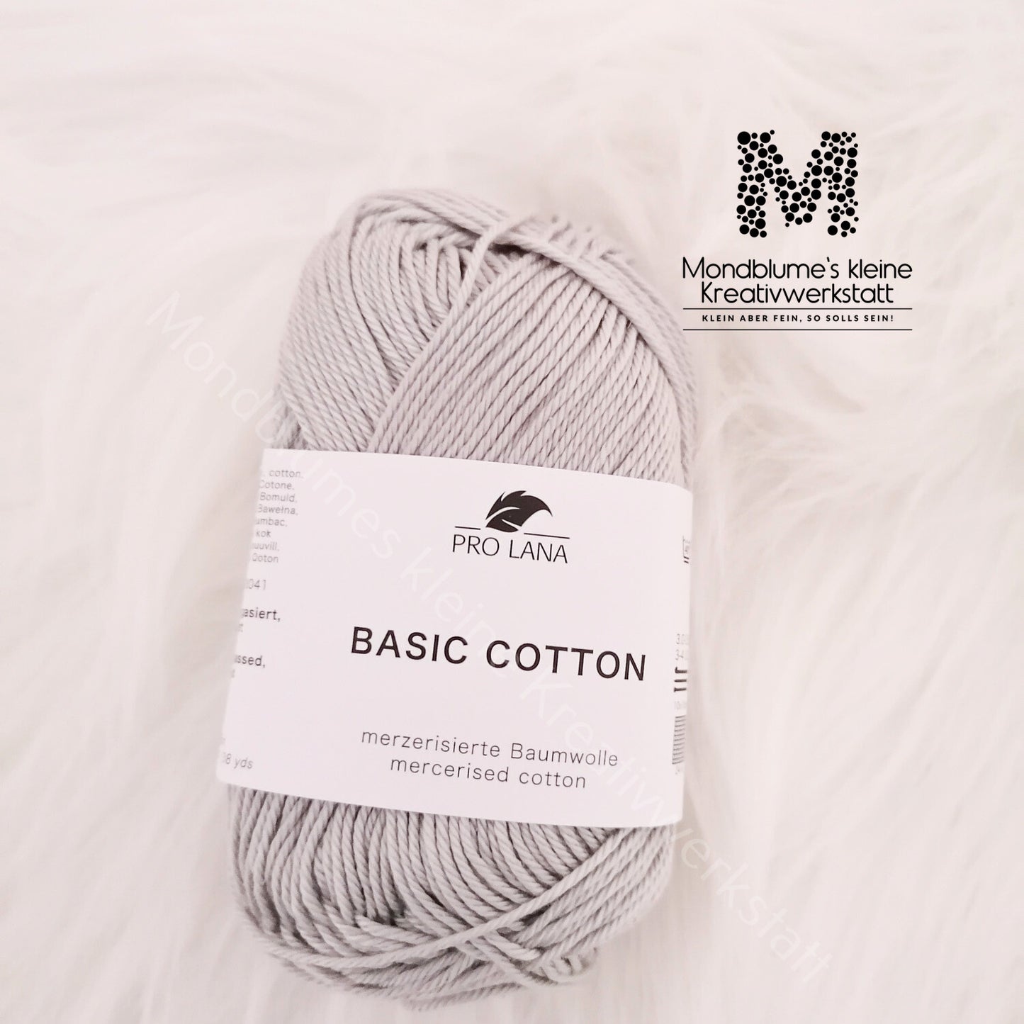 Pro Lana Basic Cotton 50g in 18 Farben | Baumwollgarn geprüft nach DIN EN 71-3