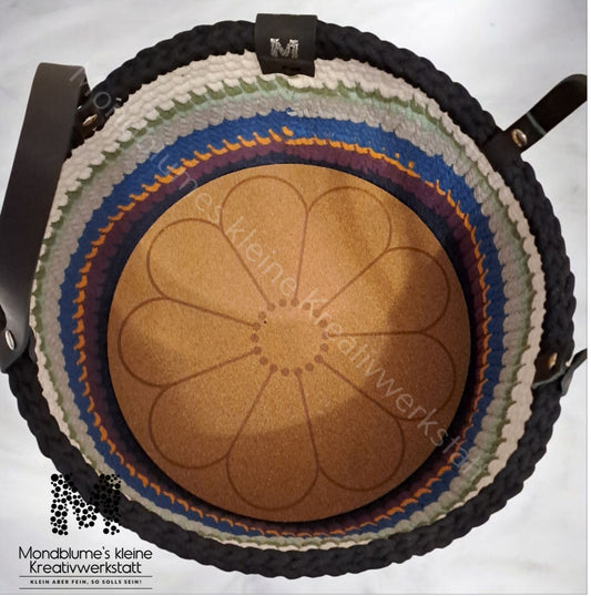 Häkelkorb 'Farbenfroh' - Handmade Unikat