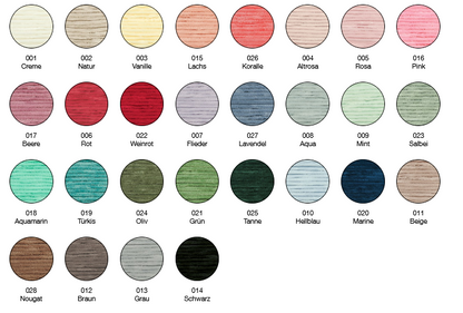 Rico Creative Chenillove 100g in 28 Farben | Geprüfte Chenille-Wolle nach DIN EN 71-3