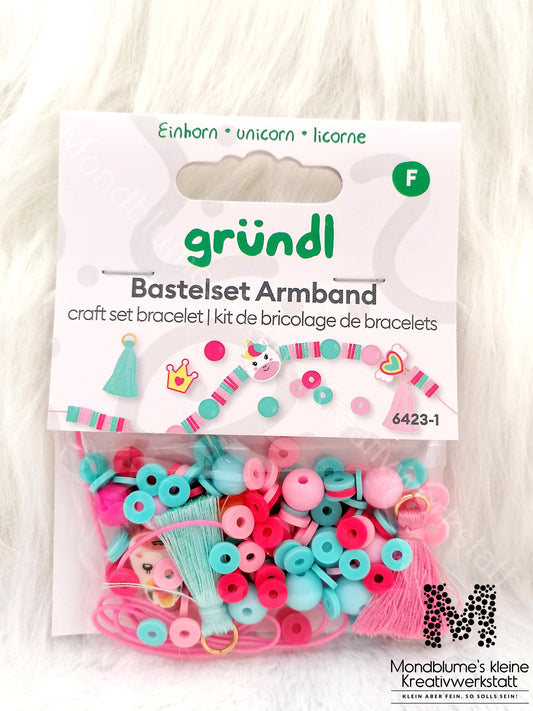 Bastelset Einhorn Armband | Kreativ-Set für Kinder
