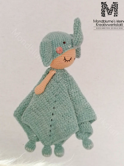 Ricorumi Häkelset Baby Blankies Elefant | Schmusetuch häkeln