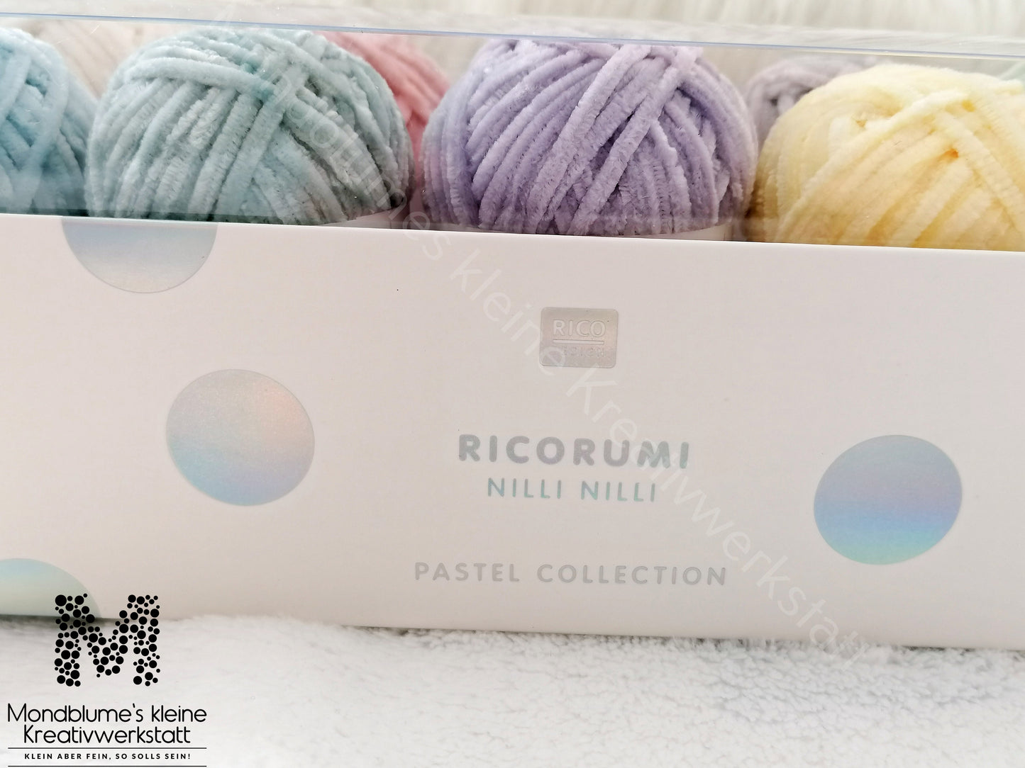 Ricorumi Nilli Nilli pastel Häkelgarn | 10 Pastellfarben 25g pro Knäuel
