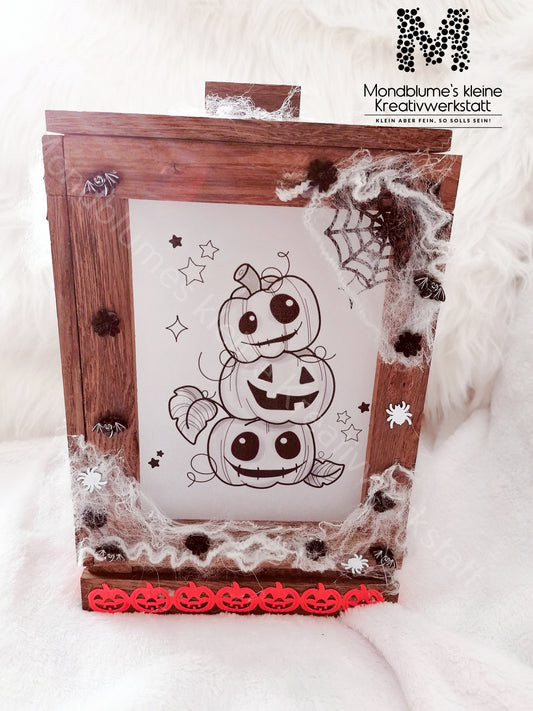 Laterne, Halloween mit Halloween Dekoration