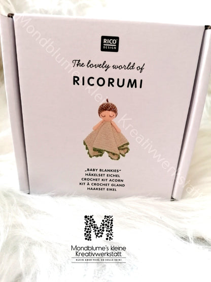 Ricorumi Häkelset Baby Blankies Eichel | Schmusetuch häkeln