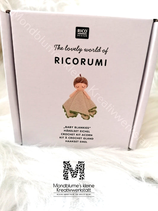 Ricorumi Häkelset Baby Blankies Eichel | Schmusetuch häkeln