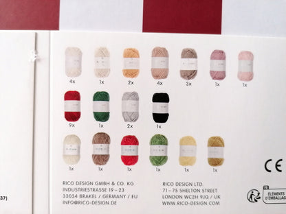 Ricorumi Christmas Cal Box 5 | Weihnachts-Häkelset CAL