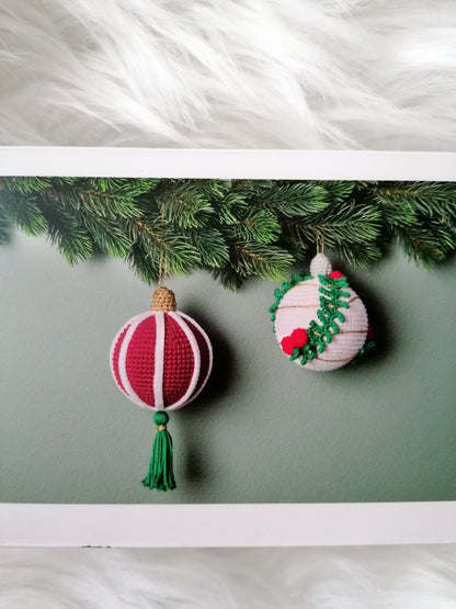 Ricorumi Häkelset Christbaumkugeln Gold | Weihnachtsdeko häkeln