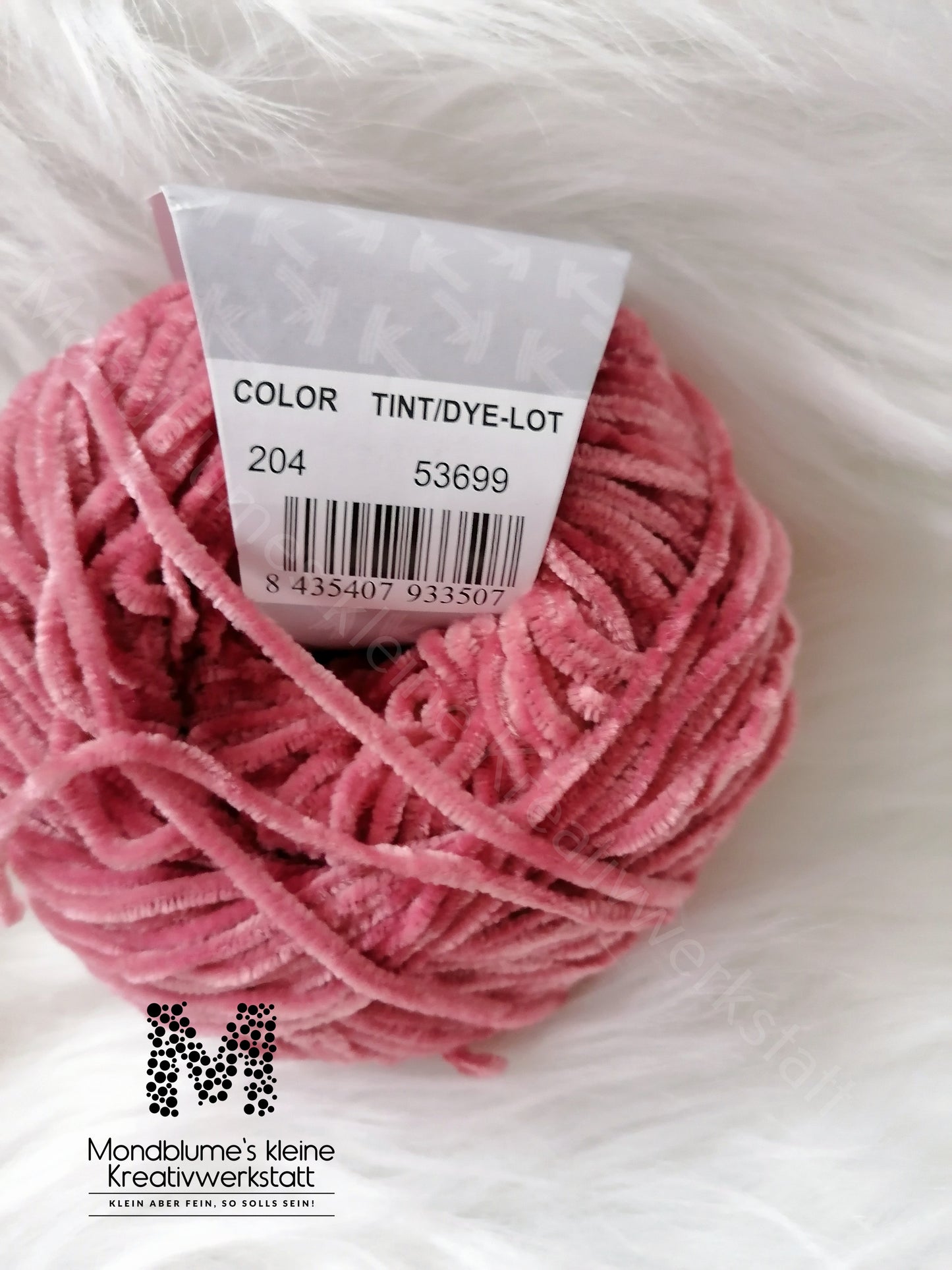 Katia Velvet Fine 204 Beige-Rot