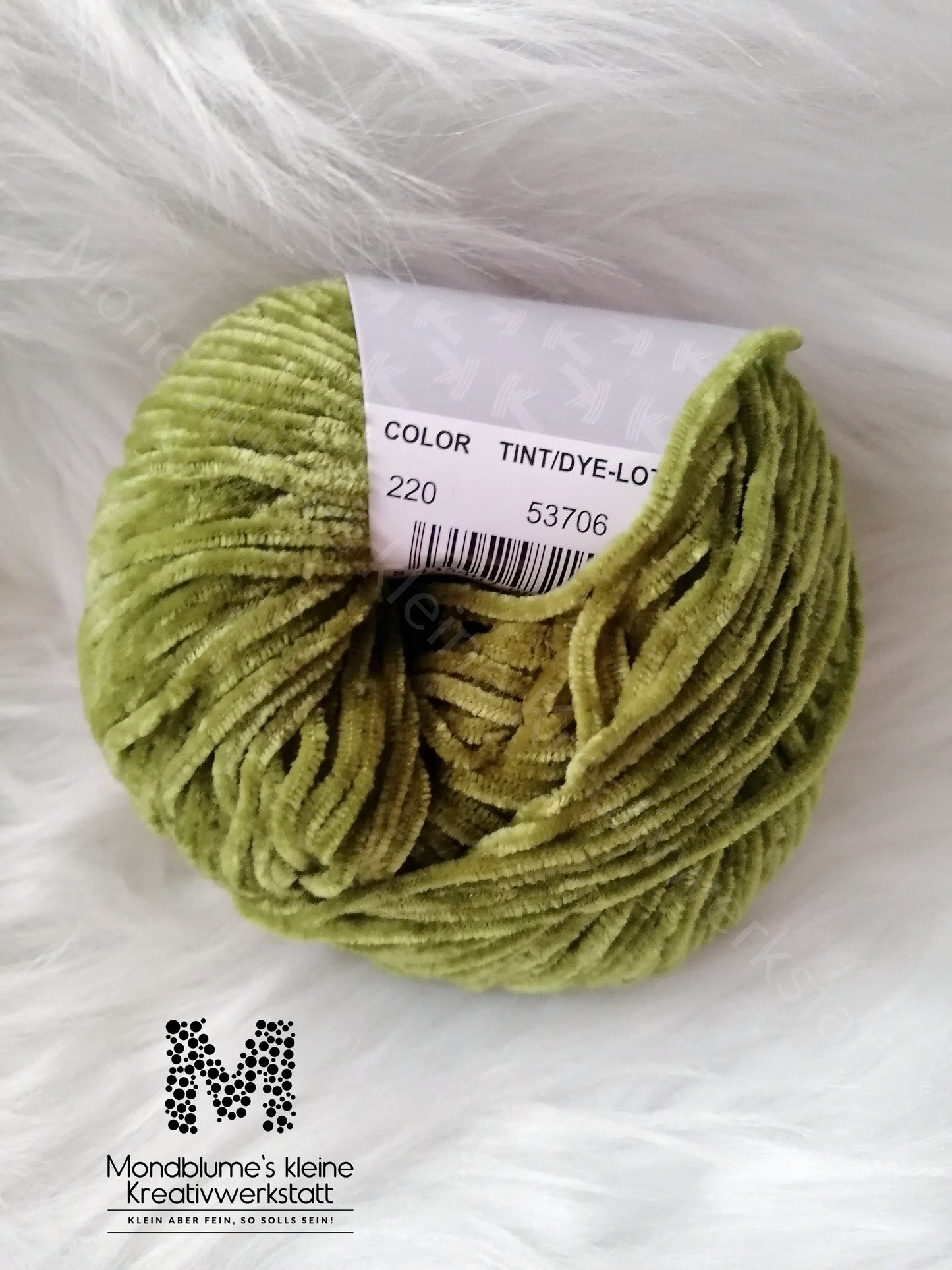 Katia Velvet Fine 220 Moosgrün