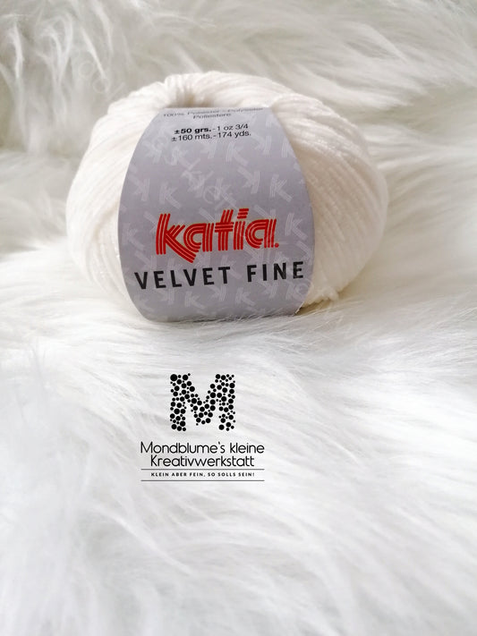 Katia Velvet Fine 200 Naturweiß