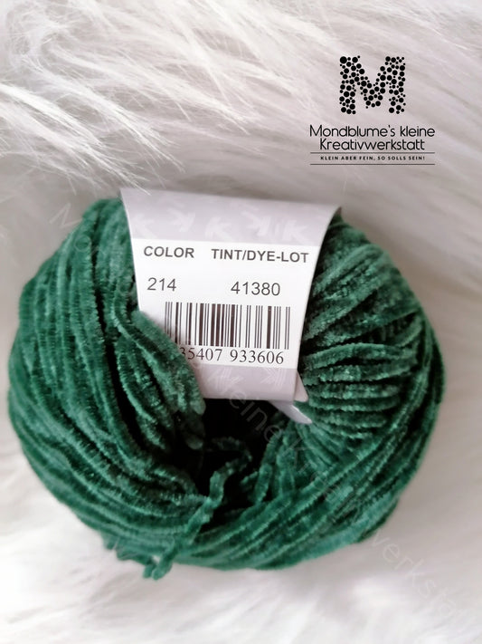 Katia Velvet Fine 214 Flaschengrün
