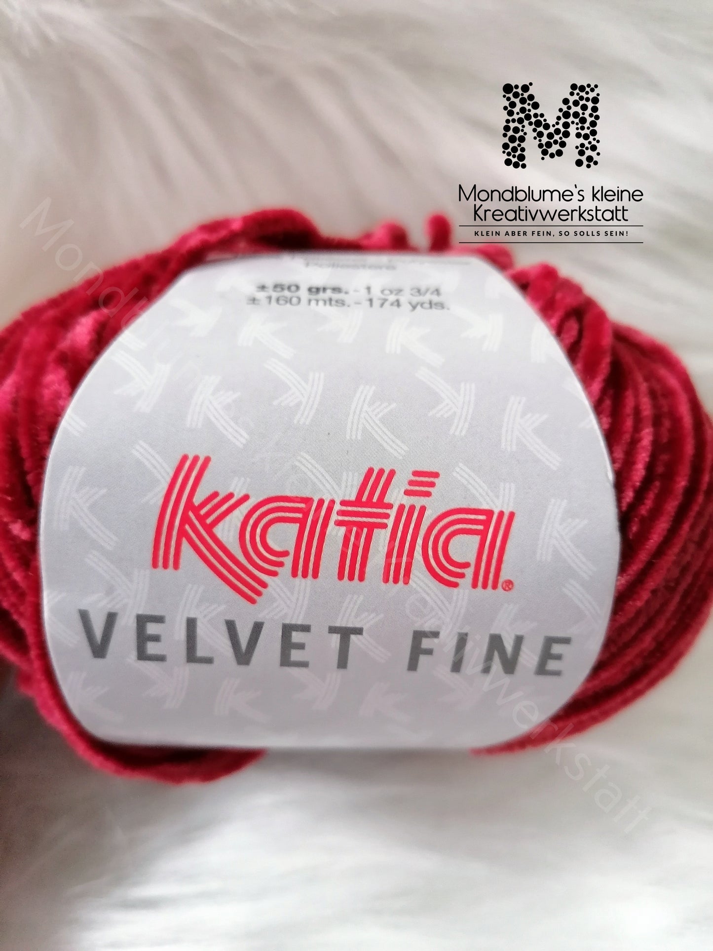 Katia Velvet Fine 213 Dunkel Fuchsia