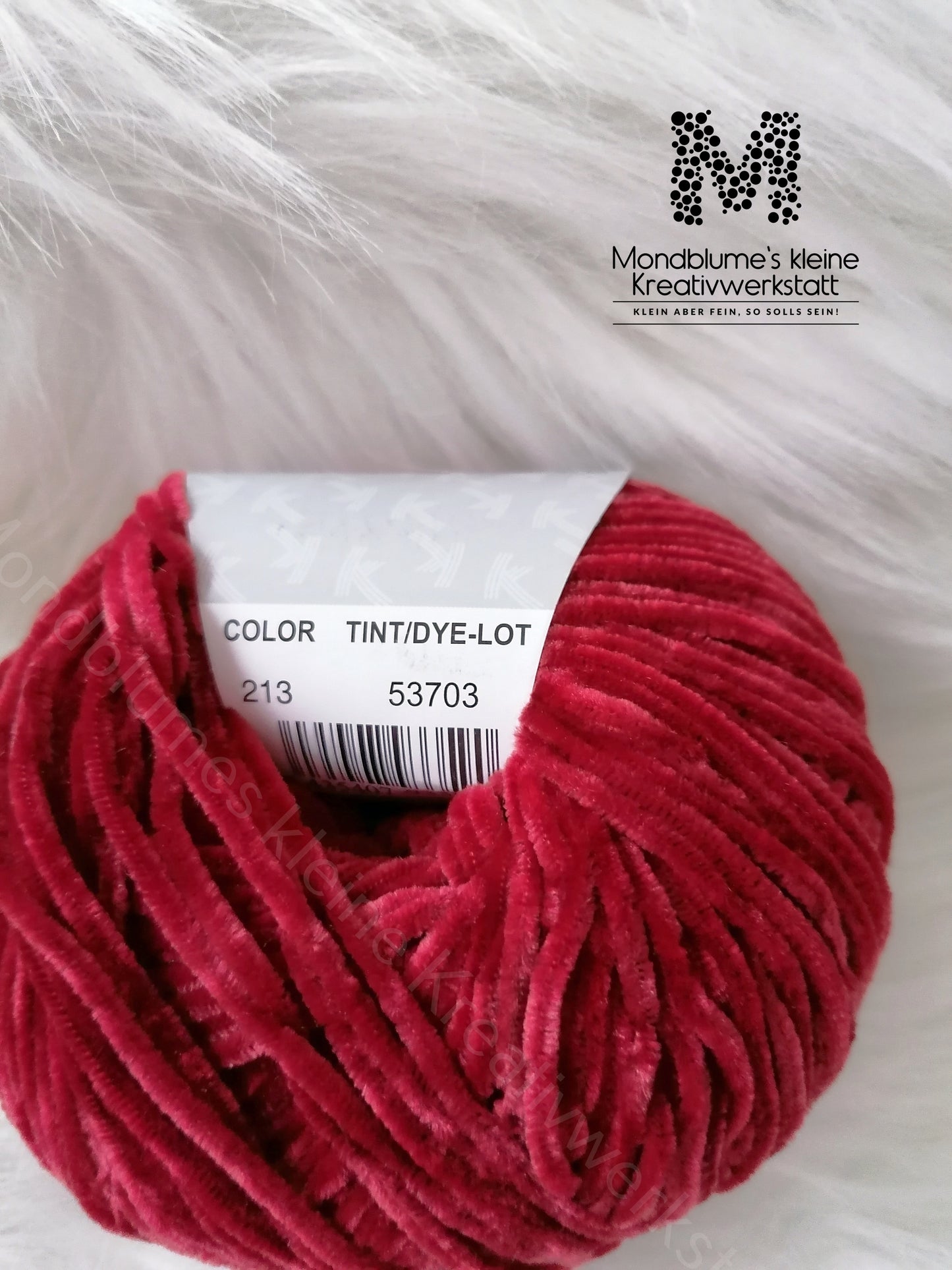 Katia Velvet Fine 213 Dunkel Fuchsia