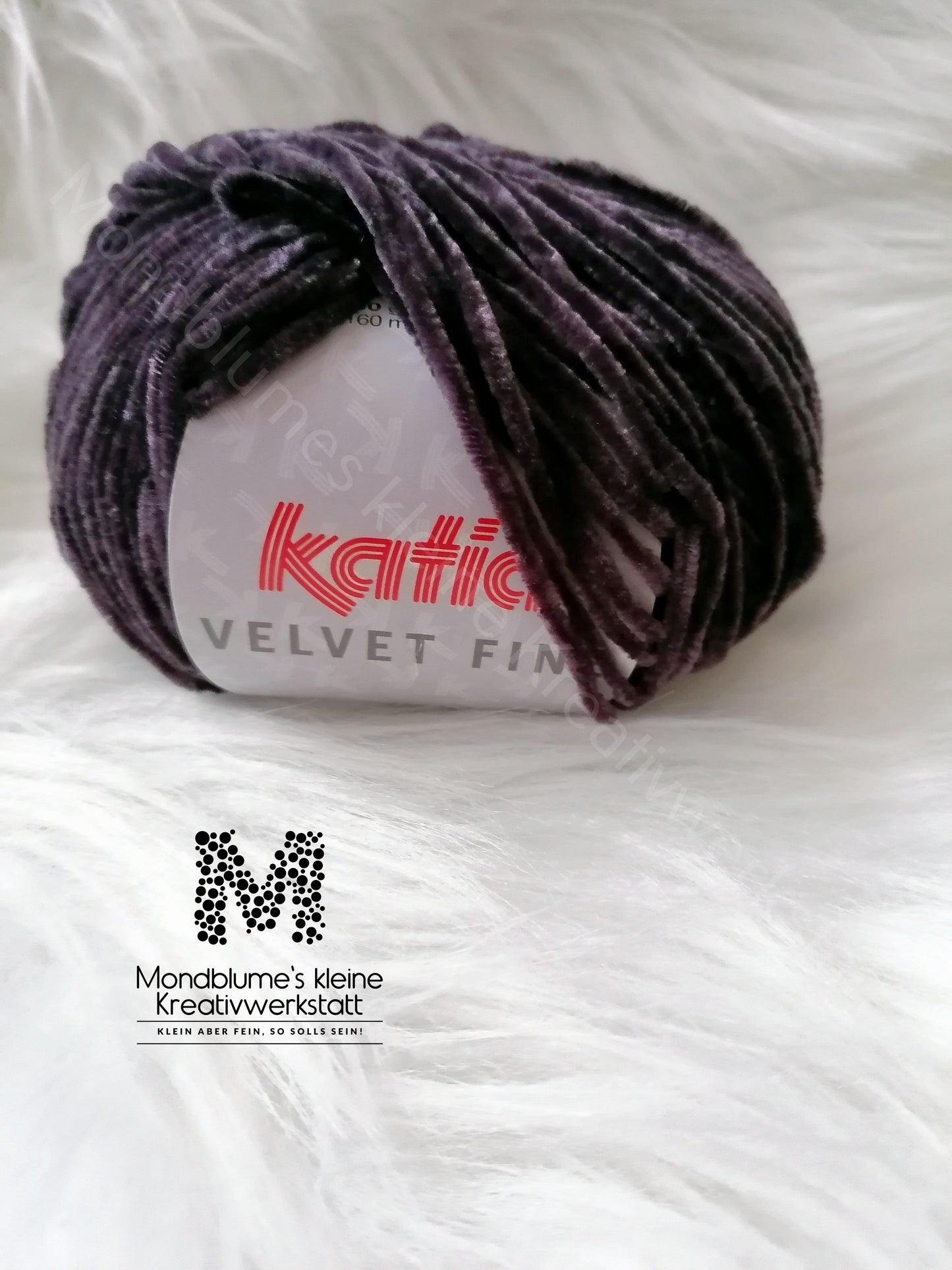 Katia Velvet Fine 210 Anthrazitgrau