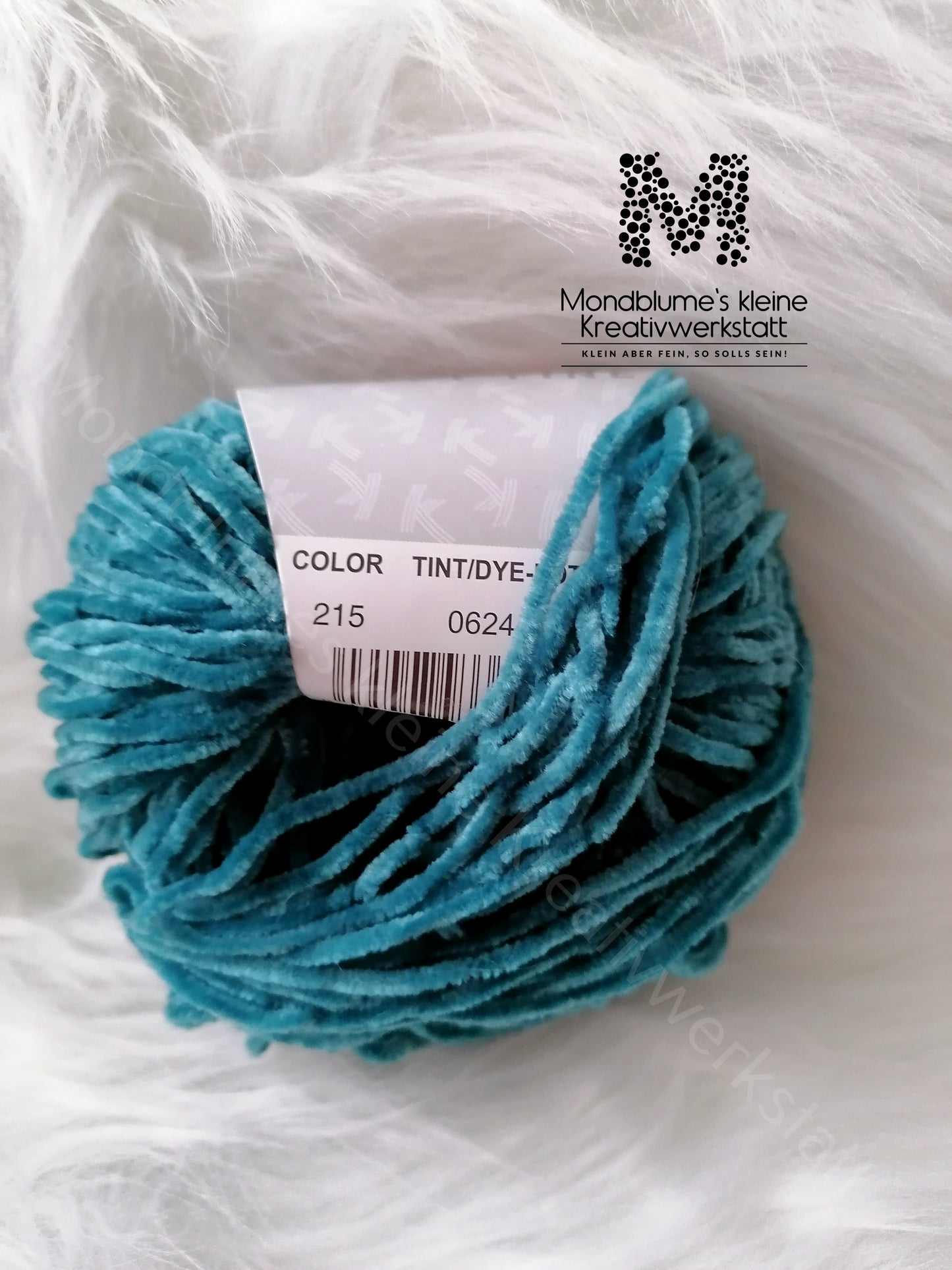 Katia Velvet Fine 215 Grünblau