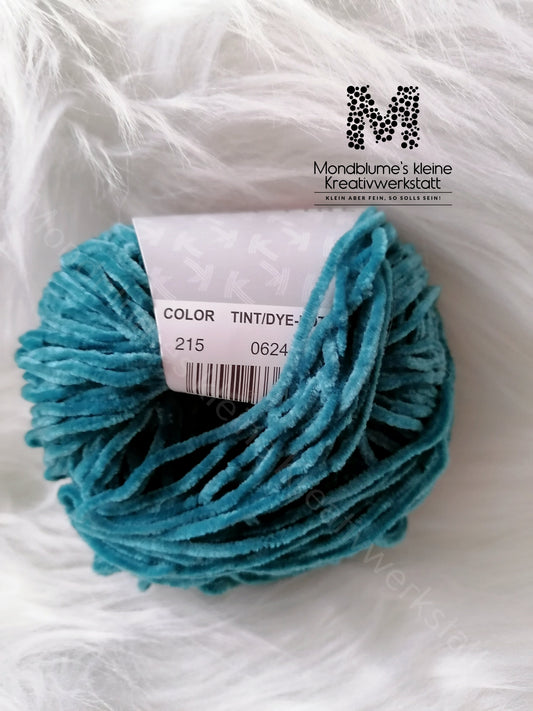 Katia Velvet Fine 215 Grünblau