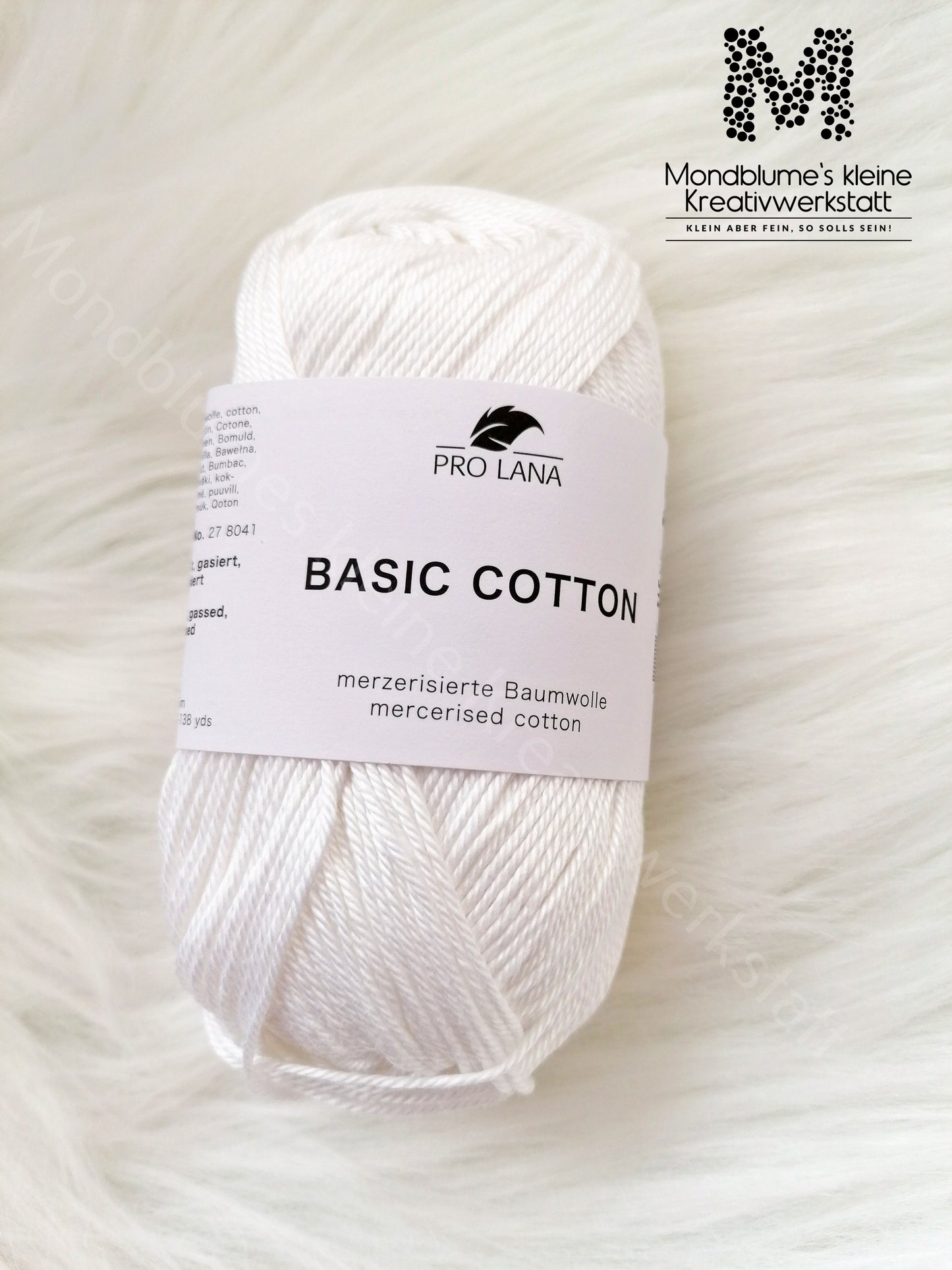 Pro Lana Basic Cotton Weiß 001