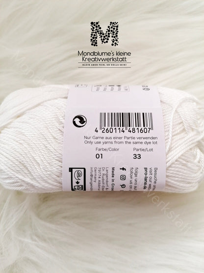 Pro Lana Basic Cotton Weiß 001