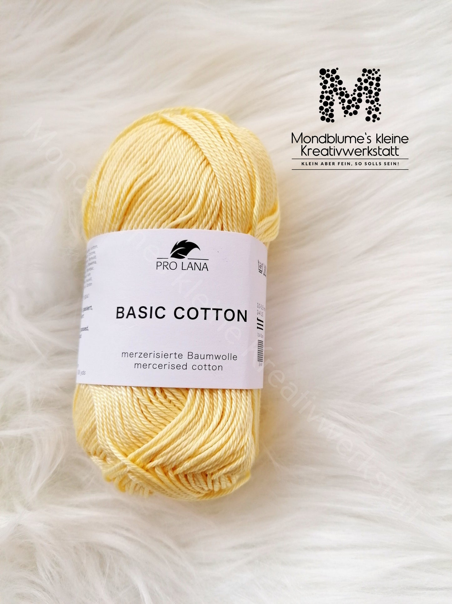 Pro Lana Basic Cotton Pastellgelb 021