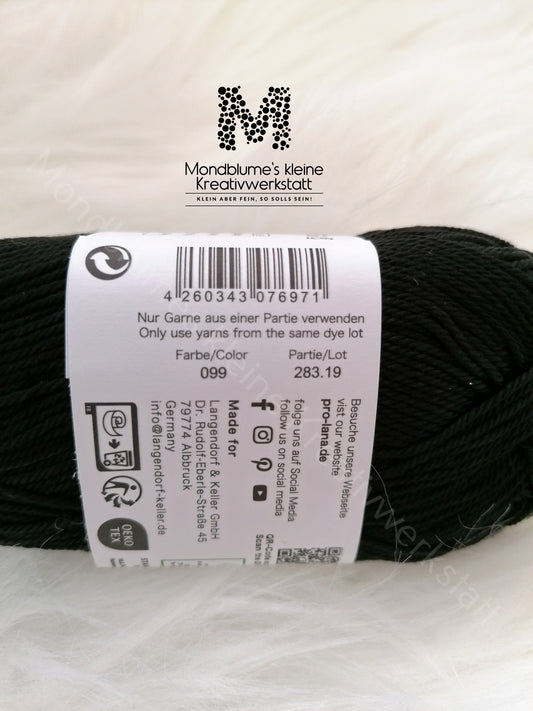 Pro Lana Basic Cotton Schwarz 099