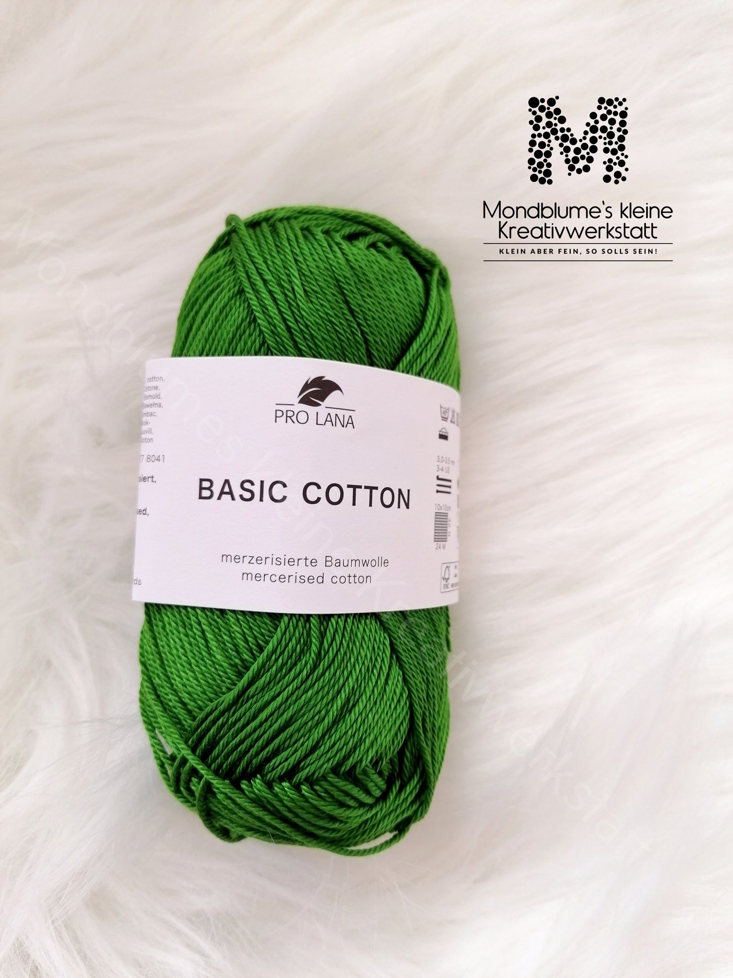 Pro Lana Basic Cotton Grasgrün 075