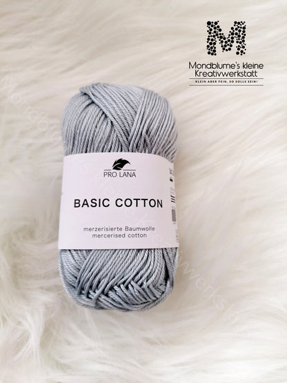 Pro Lana Basic Cotton Silber 091