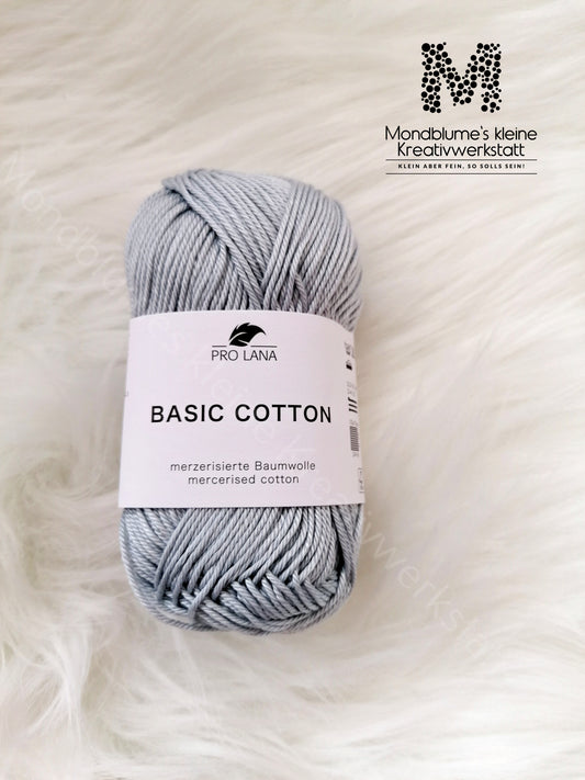Pro Lana Basic Cotton Silber 091